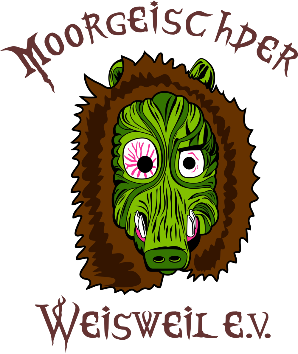Wappen der Narrenzunft Moorgeischder Weisweil e.V.